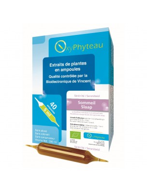 Image de Sommeil Bio - Détente et Sommeil 40 ampoules - Oxyphyteau depuis Résultats de recherche pour "Summer Organic "