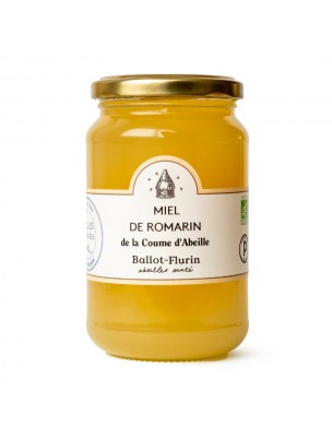 Image de Miel de Romarin Bio 480 g - Miel aromatique, excellent stimulant général - Ballot-Flurin depuis Organic honey from different plants