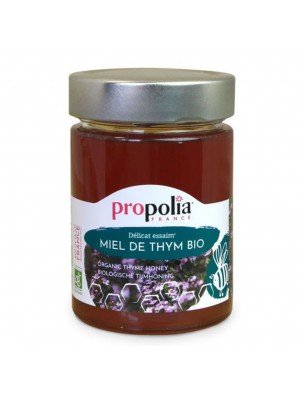 Image de Miel de Thym Bio - Miel Parfumé et Fleuri 400g - Propolia depuis Achetez les produits Propolia à l'herboristerie Louis