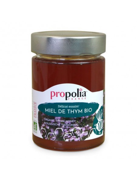 Image principale de Miel de Thym Bio - Miel Parfumé et Fleuri 400g - Propolia