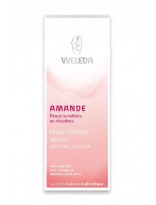 Image de Absolute Comfort Oil with Sweet Almond - Soothing Intensive Care 50 ml - (in French) Weleda via Buy Absolute Comfort Cream with Sweet Almond - Sensitive and dry skin