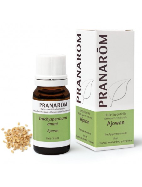 Image principale de Ajowan - Huile essentielle Trachyspermum ammi 10 ml - Pranarôm