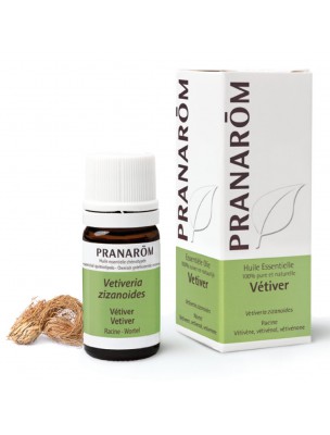 Image de Vetiver - Vetiveria zizanoides Essential Oil 5 ml Pranarôm depuis Essential oils for the immune system