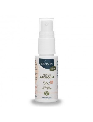 Image de Atchoum Bio - Huile de Massage Bébé 20 ml - Néobulle via Pchitt Atchoum Bio - Spray d'Ambiance 50 ml - Néobulle