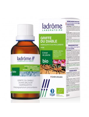 Harpagophytum Bio - Articulations Teinture mère Harpagophytum procumbens 50 ml - Ladrôme