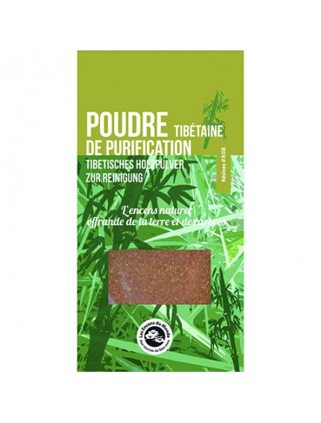 Achetez Poudre Tibétaine de Purification - Recette traditionnelle 40 g - Les Encens du Monde à l'herboristerie Louis Image principale de Poudre Tibétaine de Purification - Recette traditionnelle 40 g - Les Encens du Monde