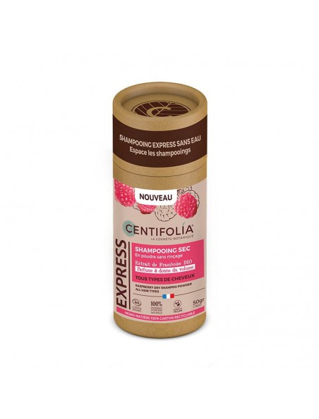 Dry Shampoo Sanorganic Rinse - Raspberry 50 g - Centifolia