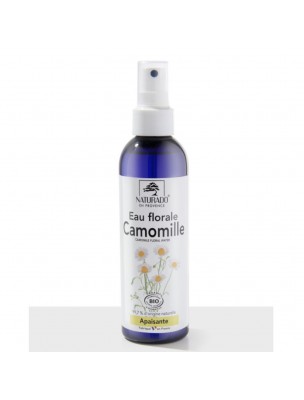 Image de Camomille Bio - Eau Florale (Hydrolat) 200 ml - Naturado via Acheter Rose Bio - Hydrolat (eau florale) 200 ml -