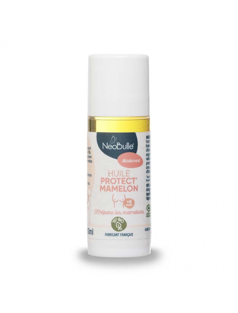 Image principale de la modale pour Huile Protect Mamelon Bio - Huile de soin 10ml - Néobulle