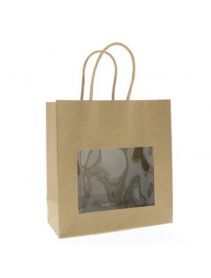 Image de Sac Vitrine Kraft Brun - Moyen modèle - Emballages Cadeaux depuis Emballages cadeaux pour sublimer vos cadeaux - Vente en ligne