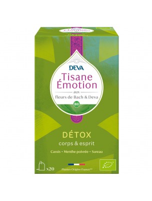 Image de Détox Bio - Emotion Herbal Tea 20 bags - Deva depuis New Herbalist products