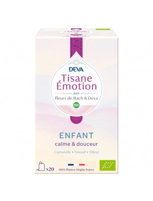 Image de Enfant Bio - Tisane Emotion 20 sachets - Deva depuis louis-herboristerie