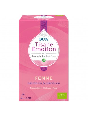 Image de Femme Bio - Tisane Emotion 20 sachets - Deva depuis louis-herboristerie
