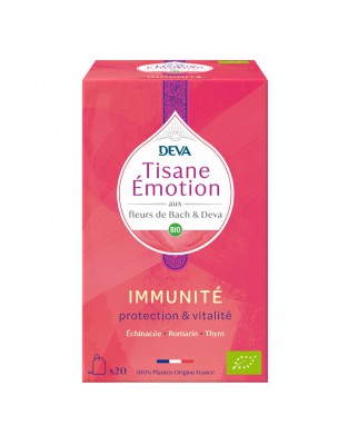 Image de Organic Immunity - Emotion Herbal Tea 20 tea bags - Deva depuis New Herbalist products