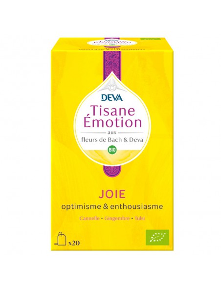 Image principale de Joie Bio - Tisane Emotion 20 sachets - Deva