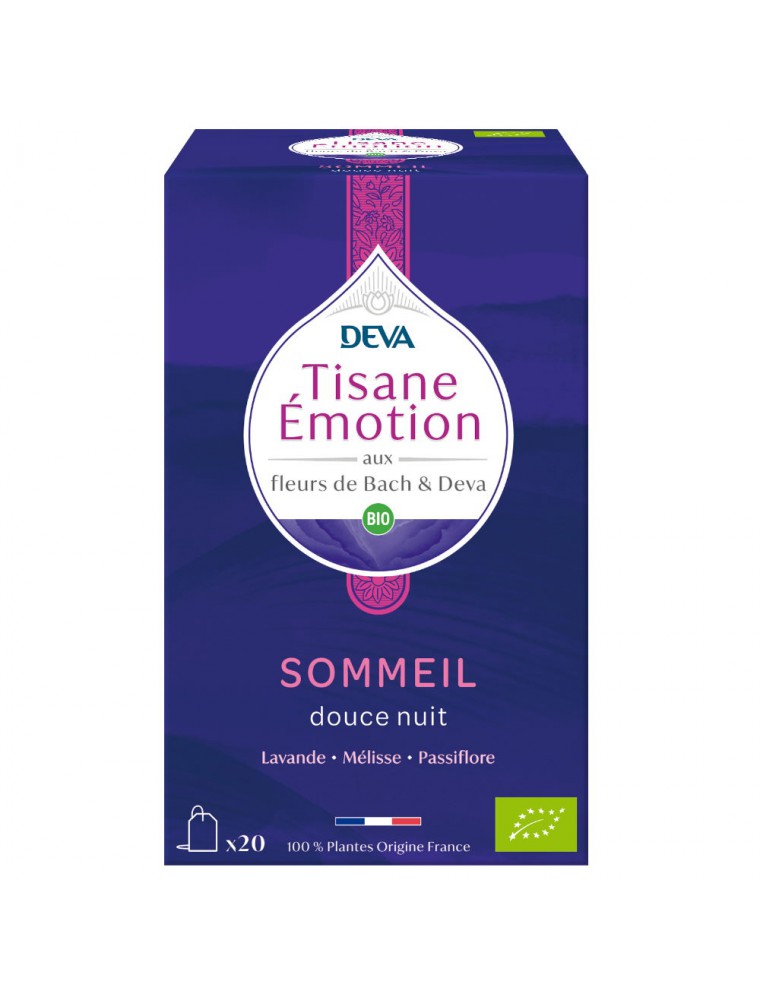 Image principale de la modale pour Sommeil Bio - Tisane Emotion 20 sachets - Deva