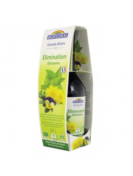 Organic Elimination Elixir - Slimming and Draining 350 ml - Biofloral Organic Elimination Elixir - Slimming and Draining 350 ml - Biofloral