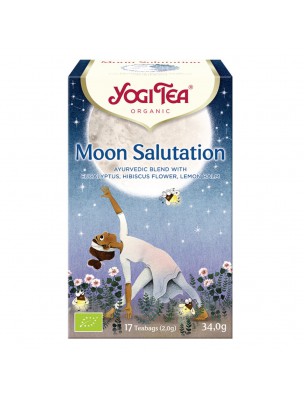Image de Moon Salutation Organic - Ayurvedic infusions 17 tea bags - Yogi Tea depuis Rooibos naturel et bio