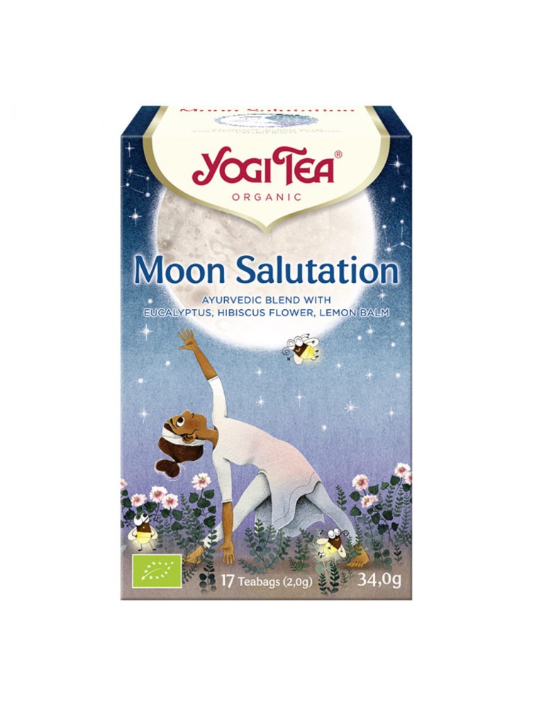 Image principale de la modale pour Moon Salutation Bio - Infusions Ayurvédiques 17 sachets - Yogi Tea