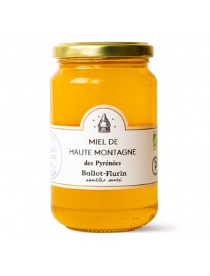 Image de Miel de Haute Montagne Bio 480g -  Notes douces et acidulées - Ballot-Flurin depuis Produits des Abeilles - Achetez vos produits phytothérapeutiques en ligne