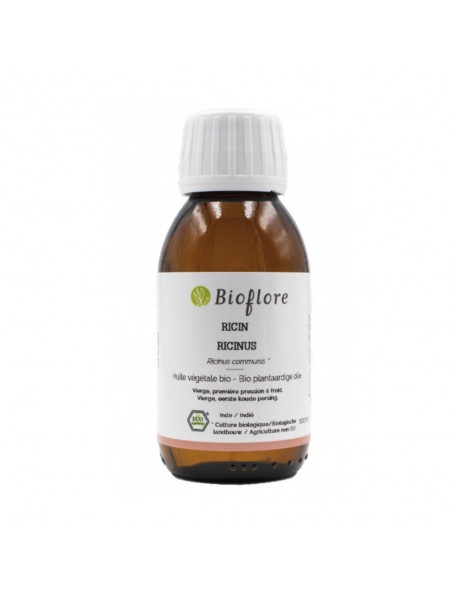 Achetez Huile de Ricin Bio - Huile végétale de Ricinus communis 100 ml - Bioflore à l'herboristerie Louis Image principale de Huile de Ricin Bio - Huile végétale de Ricinus communis 100 ml - Bioflore