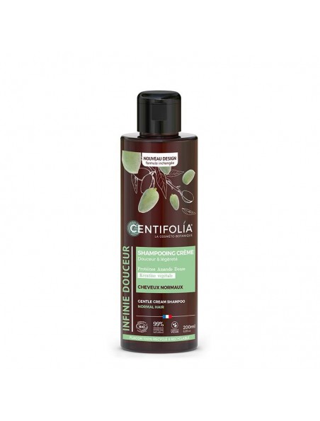 Image principale de Shampooing Crème Bio - Cheveux normaux 200 ml - Centifolia