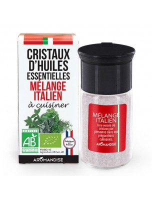 Image de Mélange Italien Bio - Cristaux d'huiles essentielles - 10g depuis Cuisine naturelle : Produits naturels pour une cuisine saine