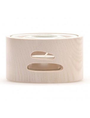 Image de Galis White - Candle Holder Diffuser - Quesack depuis Stimulate the senses by offering a diffuser and its refills