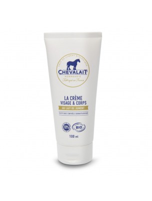 Image de Crème Visage et Corps au Lait de Jument Bio - Peaux Fragiles 100ml - Chevalait depuis Résultats de recherche pour "Rescue en Crème"