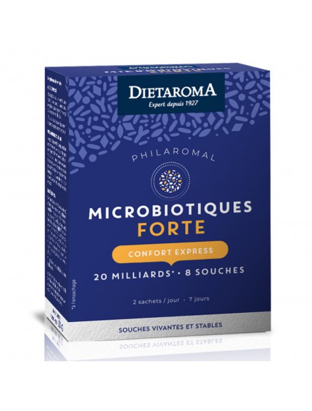 Image principale de Microbiotiques Forté Philaromal - Ferments lactiques 14 sachets - Dietaroma