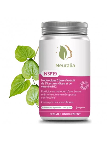 Image principale de NSP19 - Ménopause et Neuroprotection 60 gélules - Neuralia