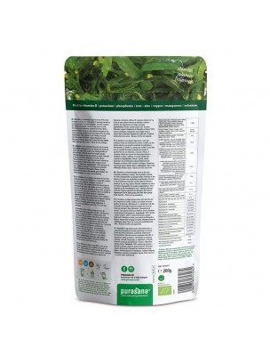 Chlorella en poudre Bio - SuperFoods 200 grammes - Purasana