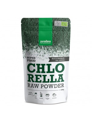 Image de Chlorella en poudre Bio - SuperFoods 200 grammes - Purasana depuis Super-Foods: Produits de phytothérapie et d'herboristerie en ligne