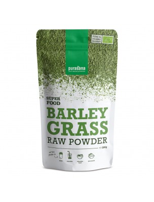 Image de Barley Grass Powder Organic - SuperFoods 200g - Purasana depuis Natural and rich superfoods for your body
