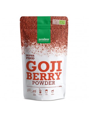Image de Poudre de Baies de Goji Bio - Vitalité Superfoods 200 g - Purasana depuis Achetez les produits Purasana à l'herboristerie Louis (3)