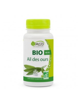 Image de Bear's garlic 250mg Organic - Circulation 90 capsules - MGD Nature depuis Range of plants to help you lose weight