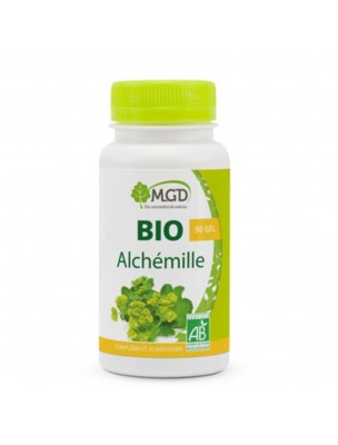 Image de Alchemilla 230mg Organic - Feminine Comfort 90 capsules - MGD Nature depuis The benefits of plants in capsules and tablets: Single