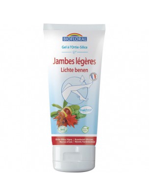 Image de Organic Light Legs Gel with Silica Nettle - Refreshing 200 mL - Zen Cart! Biofloral depuis The natural remedies of yesteryear (2)