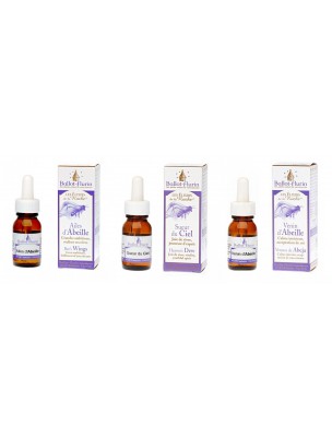 Image de Elixirs de la Ruche Bio - Joie de Vivre et Epanouissement - Les Coffrets de l'Herboriste depuis Spray SOS Bio - Elixir de venin d'abeilles 15 ml - Ballot-Flurin