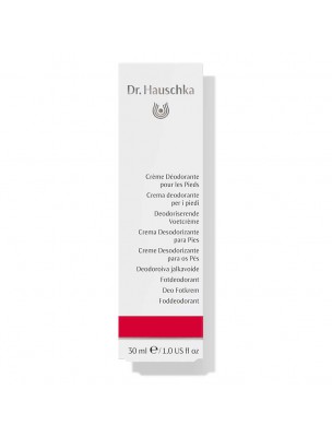 Image 60428 supplémentaire pour Crème Déodorante pour les Pieds - Soin des pieds 30 ml - Dr Hauschka