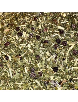 Image de Tisane Circulation N°2 Tension - Mélange de Plantes - 100 grammes via Olivier Bio - Feuilles coupées 100g