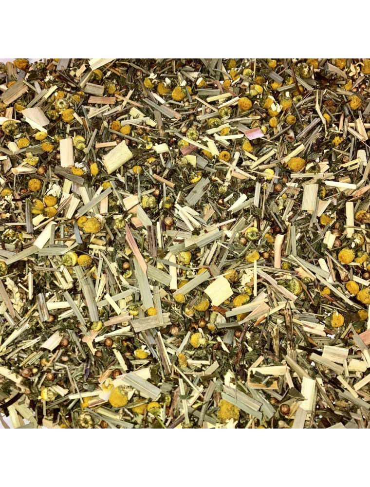 Image principale de la modale pour Tisane Sérénité N°1 Relax - Mélange de Plantes - 100 grammes