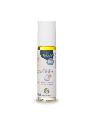 Image de Huile Dé-Stress Bio - Huile Apaisante 9 ml - Néobulle via Spray Néobulle Détente et Dodo - 50 ml