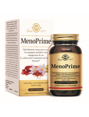 Image de MenoPrime - Ménopause 30 mini-comprimés - Solgar depuis Commandez les produits Solgar à l'herboristerie Louis
