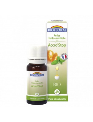 Image de Accro'Stop Bio - Perles d'huiles essentielles 20 ml - Biofloral depuis Huiles essentielles, végétales et hydrolats de l'herboristerie