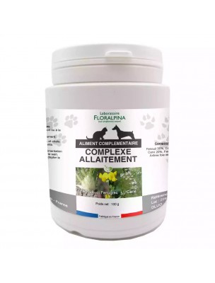 Image de Complexe allaitement - Chiens et Chats 100g - Floralpina depuis Achetez les produits Floralpina à l'herboristerie Louis