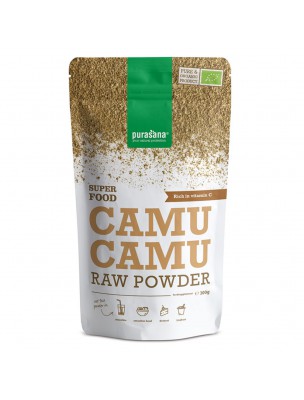 Image de Camu camu en poudre Bio - Vitamine C et Phytonutriments SuperFoods 100g - Purasana depuis PrestaBlog