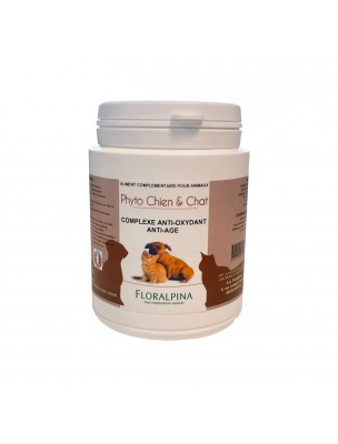 Image de Anti-oxidant Complex - Anti-aging Dogs and Cats 100g - Floralpina depuis Phytotherapy and plants for cats