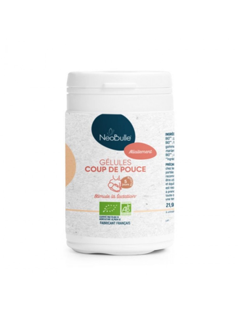 Image principale de la modale pour Coup de Pouce Allaitement Bio - Allaitement 45 gélules - Néobulle
