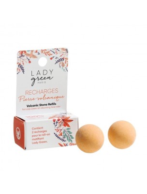 Image de Refill for Matifying Roll-on - 2 Volcanic Stones - Lady Green depuis Buy the products Lady Green at the herbalist's shop Louis